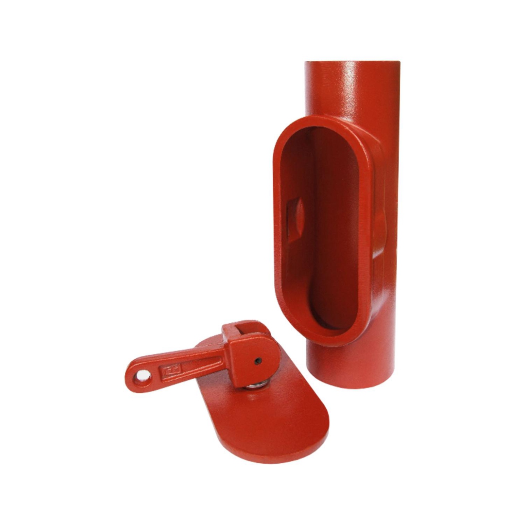 Ревизия чугун SML Ду 100 с замком с перекидным рычагом б/растр SGACX 027-7872