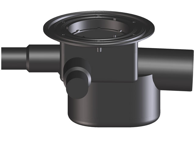 Трап для внутренних помещений HL70K Ду DN75/110 мм