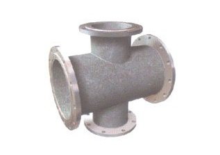 Чугунный крест фланцевый