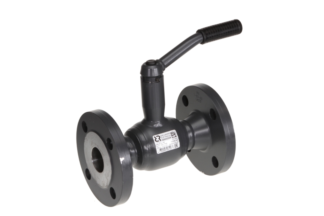 Ридан RJIP Premium 065N0300GR — Кран шаровой FF DN15 PN40 (фланцевый, с рукояткой, стандартный проход) Ду 15 мм