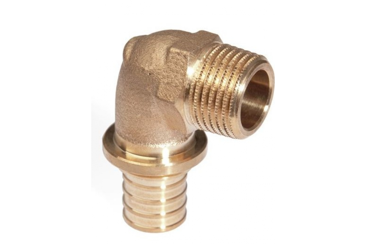 Угольник для PE-X бронза Дн 50х90гр RAUTITAN RX+ Rehau 14563071001 Ду 50 мм