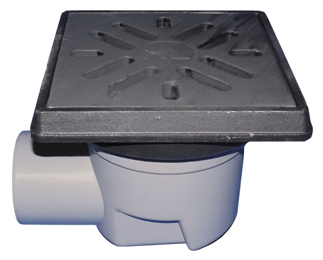 Дворовый трап HL605.1W Ду DN110 мм