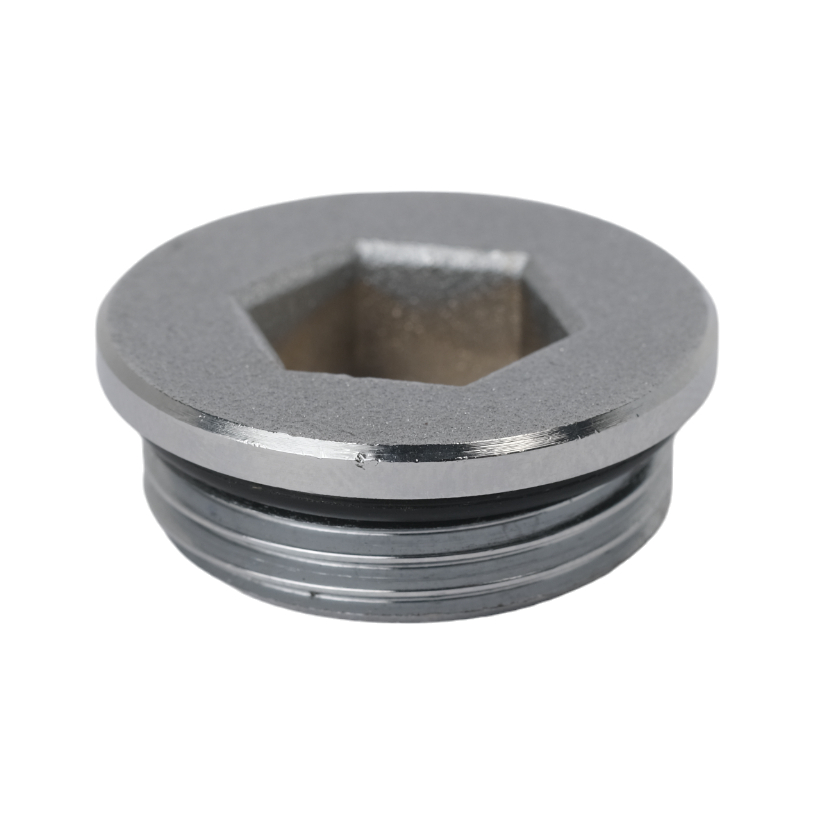 Заглушка латунь 3/4" НР для коллектора Рехау 11077551001 129-9773