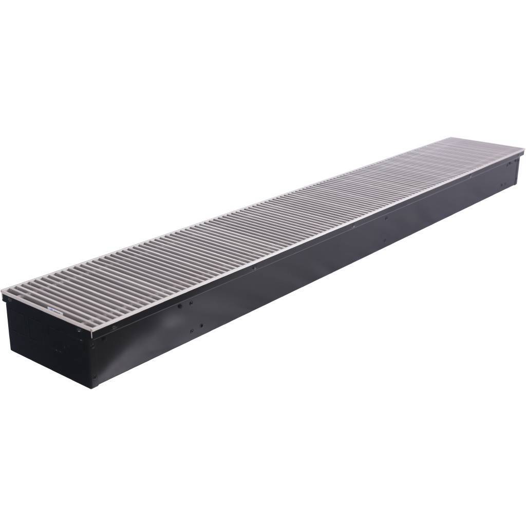 STOUT Конвектор внутрипольный SCN 110.240.1600 (Решётка роликовая, анодированный алюминий) SCN-1100-1124160