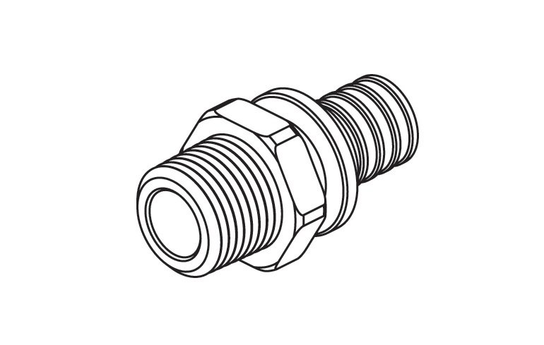 Переходник RAUTITAN SX с наружной резьбой (нерж.)