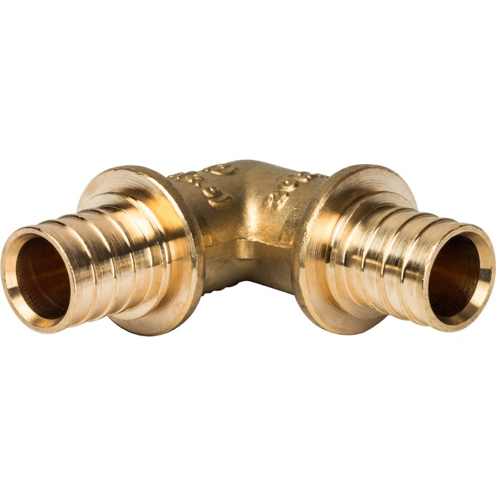 STOUT Угольник 90° 20 для труб из сшитого полиэтилена аксиальный SFA-0020-000020