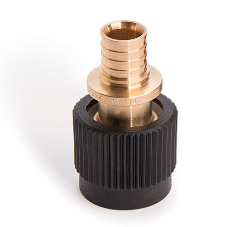 Муфта для PE-X бронза Дн 20хMeplaFix RAUTITAN RX+ Rehau 14564101001 Ду 20 мм
