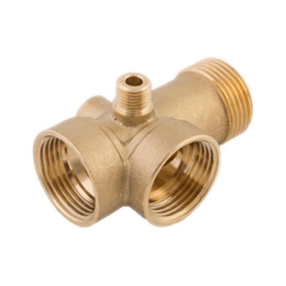 Штуцер пятивыводной латунь R5V 3x1"+2x1/4" удлиненный Джилекс 9006 015-1433 Ду 3x1"+2x1/4" мм