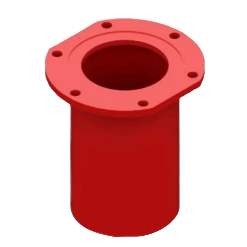 Подставка пожарная сварная сталь ППС 200 Ру10 с дном СпецСнаб 016-4366 Ду 200 мм