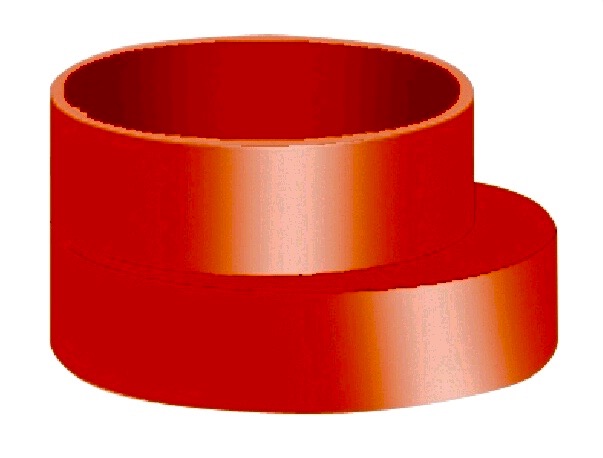 Duker Переходник чугунный SML 125х100 662554