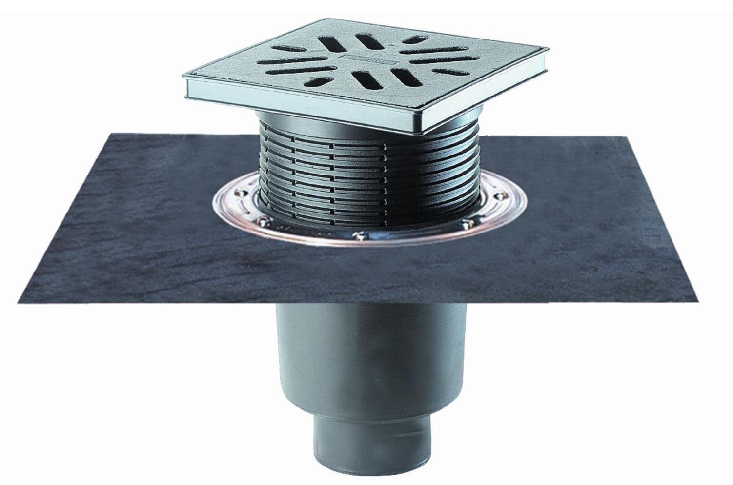 Дворовый трап HL616H/5 Ду DN160 мм