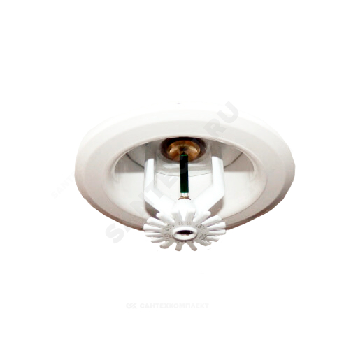 Устройство для углубленного монтажа спринклерных оросителей белый Бриз-12/К16, Бриз-12/К23, Бриз-16/К23 с удлиненным патроном и пластиковым держателем Спецавтоматика 20245 016-2822