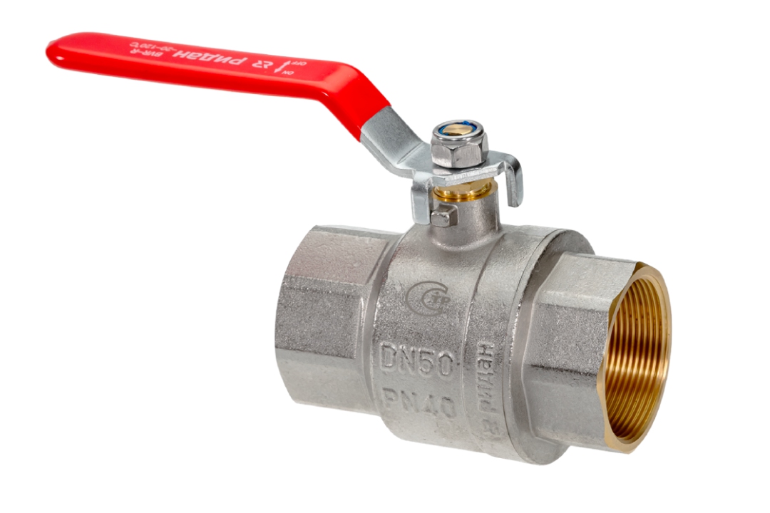 Ридан BVR-R 065B8307RG — Кран шаровой ГОСТ59553-2021 PN40 DN15 с внутренней резьбой; Т -20 °С...+120 °С; материал корпуса латунь Ду 15 (ГОСТ 28338) мм