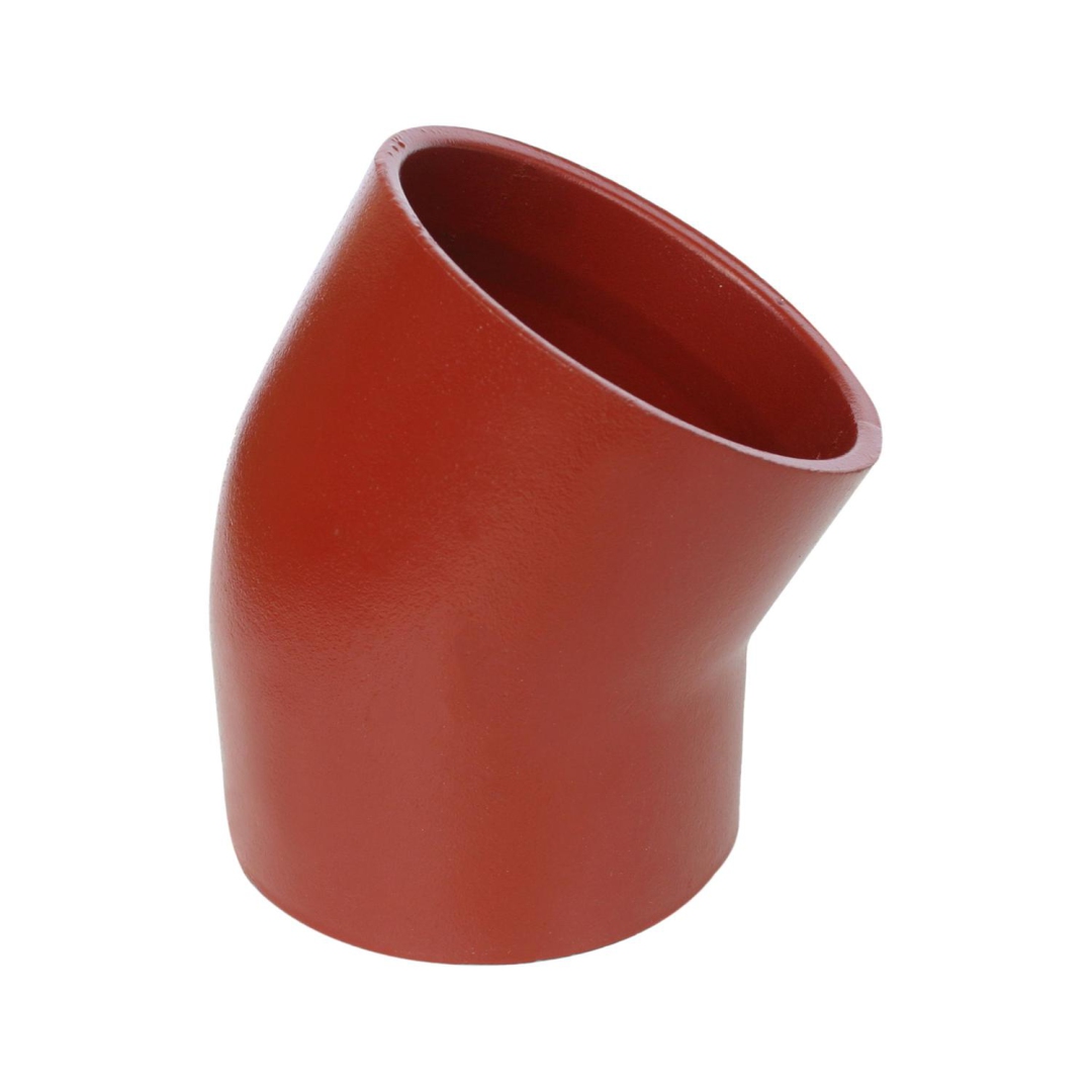 Отвод чугун SML Ду 50х45гр б/растр SGACX 027-1874