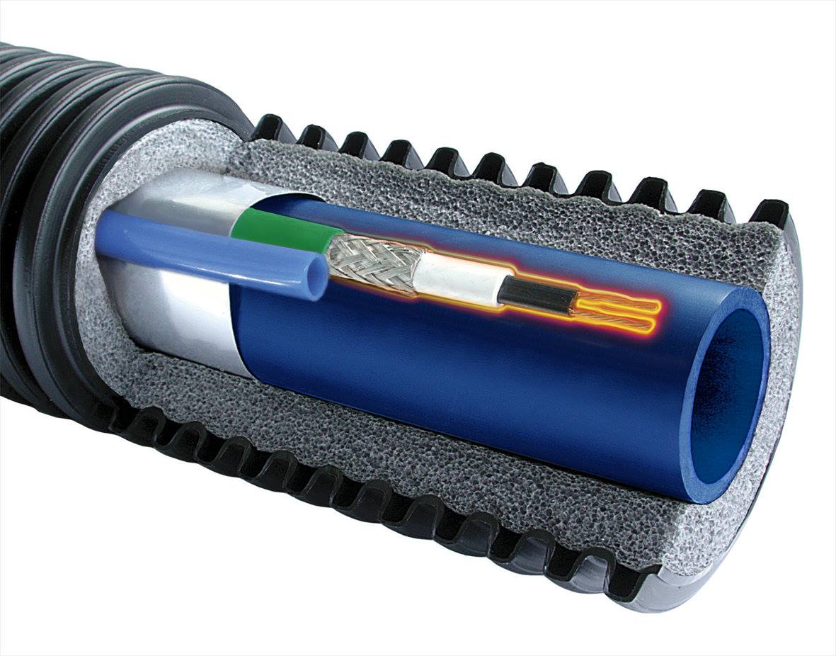 Труба для холодного водоснабжения и канализации новая Supra Plus, Uponor (Ecoflex) 1048693 ДУ 63х5,8/140 Ду 63х5,8/140 мм