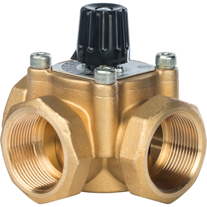 STOUT трехходовой смесительный клапан 1 1/2" KVs 26 SVM-0010-166020 Ду 40 мм