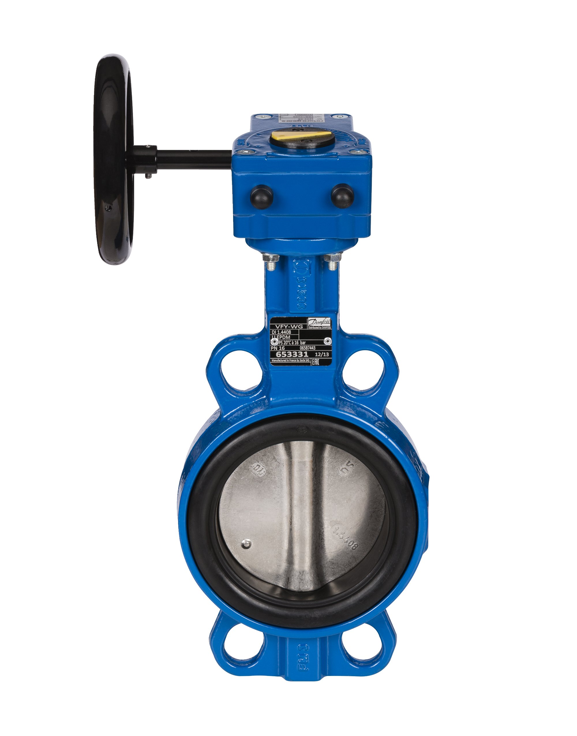 Дисковый поворотный затвор Danfoss VFY-WG 065B7430 Ду 50 мм