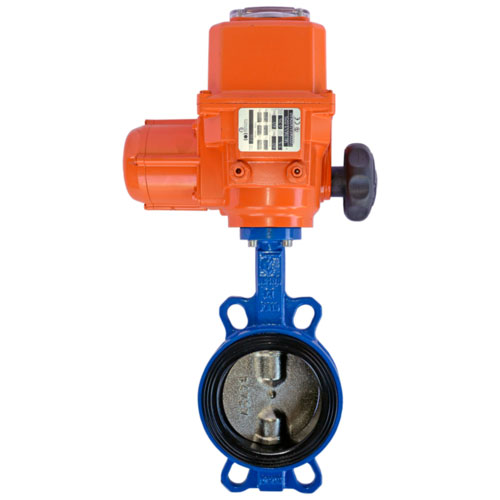 Затвор дисковый поворотный чугун VPN3448-EZ04EP Ду 250 Ру16 межфл с эл/приводом BERNARD 380В диск чугун манжета EPDM HT Tecofi VPN3448-EZ04EP0250 Ду 250 мм