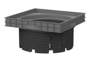 HL635N.0 Дренажный и инспекционный колодец без решетки