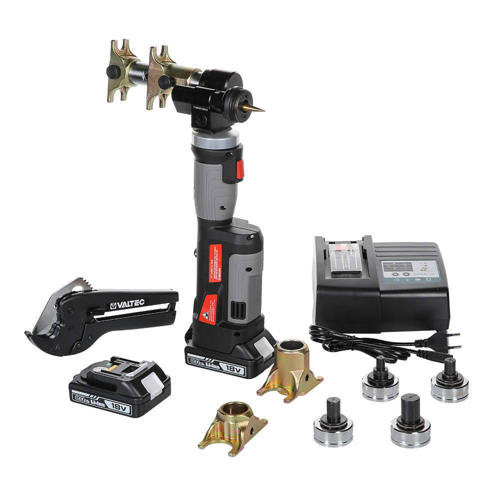 Комплект аккумуляторного инструмента для монтажа аксиальных фитингов VALTEC VT.1240PZ.E.1632