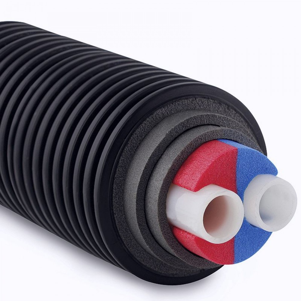 Труба для отопления Thermo Twin 6 бар, Uponor (Ecoflex) 1018134 ДУ 2x25x2,3/175 Ду 2x25x2,3/175 мм