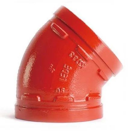 Отвод (колено) под муфту 45гр грувлок XGQT011 Ду80 (Дн89) LEDE 016-2852 Ду Ду80 (Дн89) мм