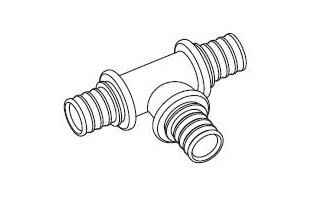 Тройник RAUTITAN MX равнопроходный