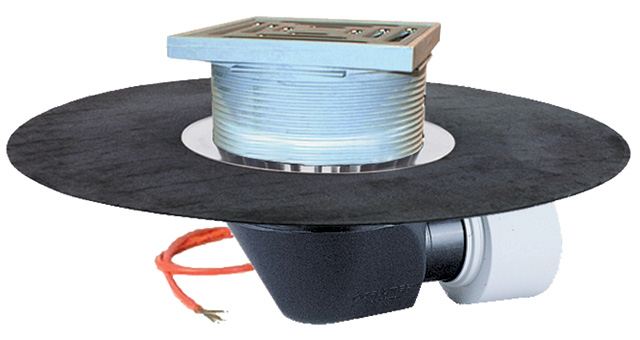 Кровельная воронка HL64.1BH Ду DN75/110 мм