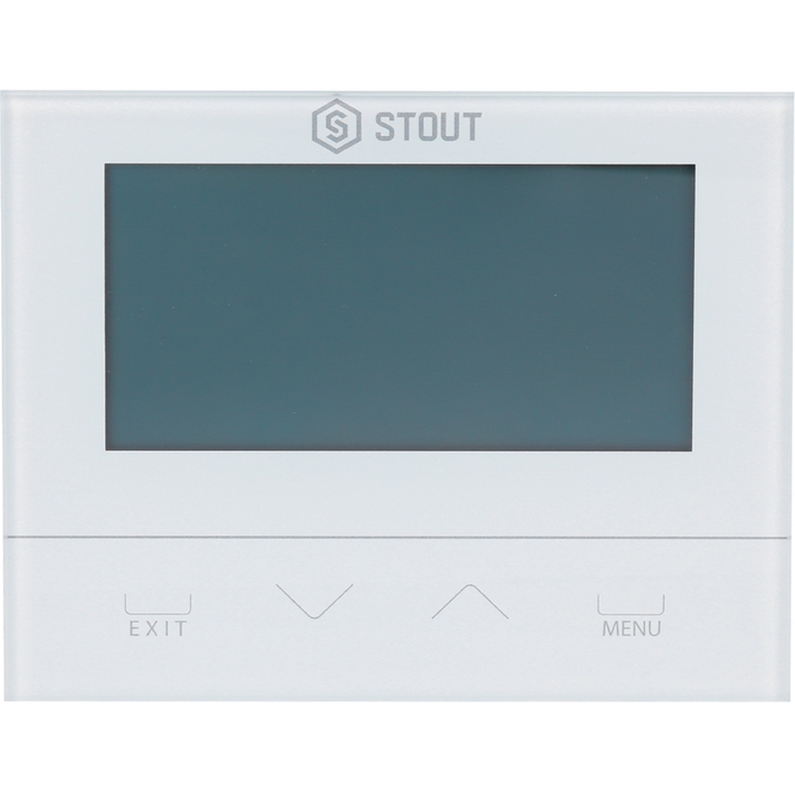STOUT Проводной комнатный двухпозиционный регулятор ST-292v3, белый STE-0101-001007