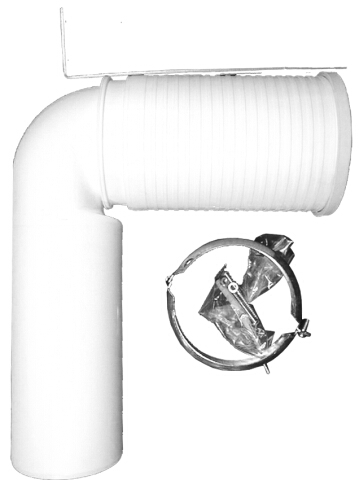 Отводящий патрубок HL224.1 Ду DN110 мм