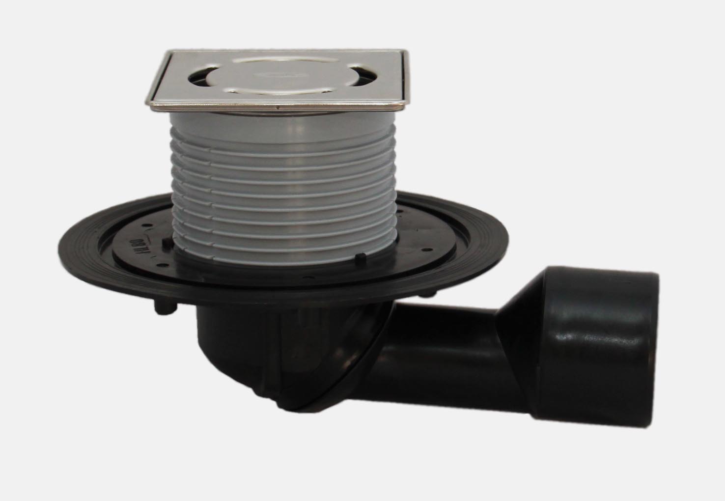 Трап с решеткой HL80.1-3000 Ду DN50/75 мм