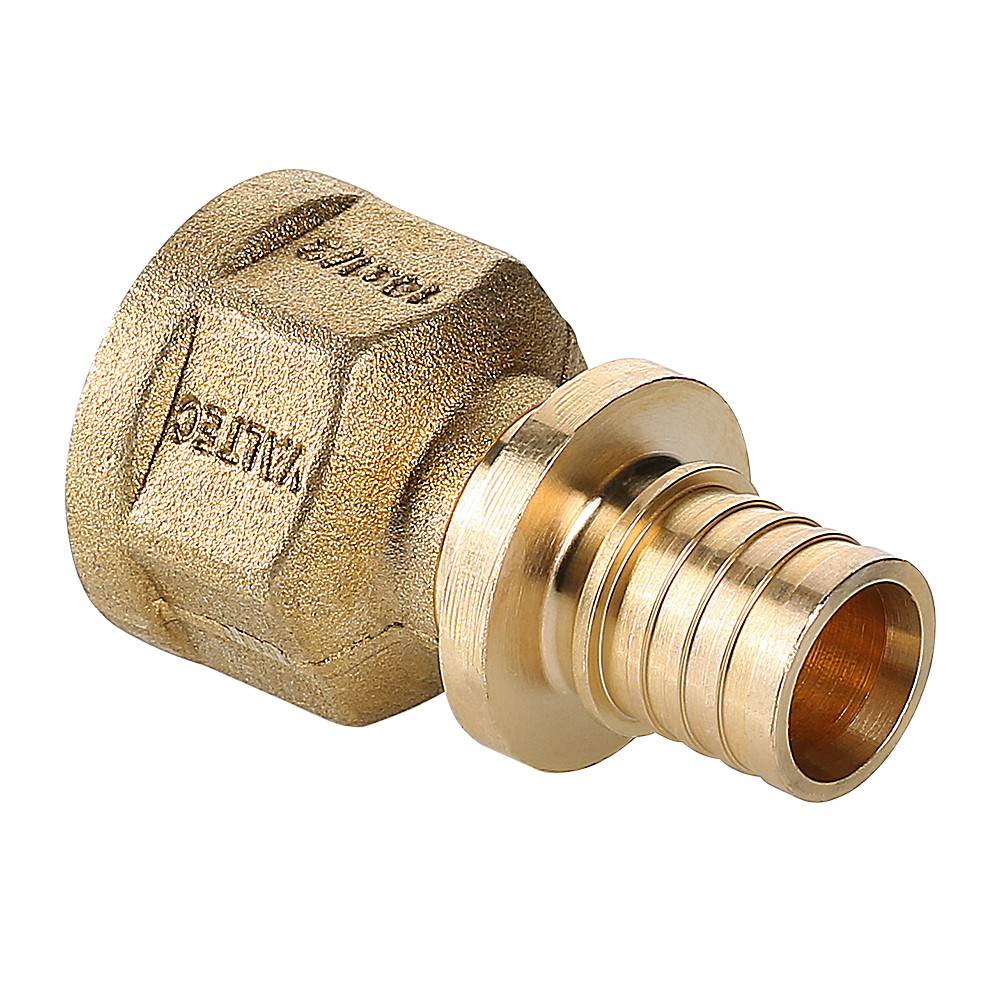 Фитинг аксиальный универсальный – фитинг надвижной с переходом на внутреннюю резьбу VALTEC VTm.402.BG.001605