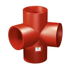 Крестовина SML 88° двухплоскостная, PAM-GLOBAL®S DN100x100x100 155860 Ду 100х100х100 мм