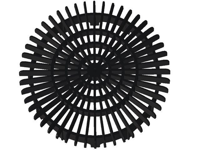 Плоский листвоуловитель HL151 Ду DN146 мм