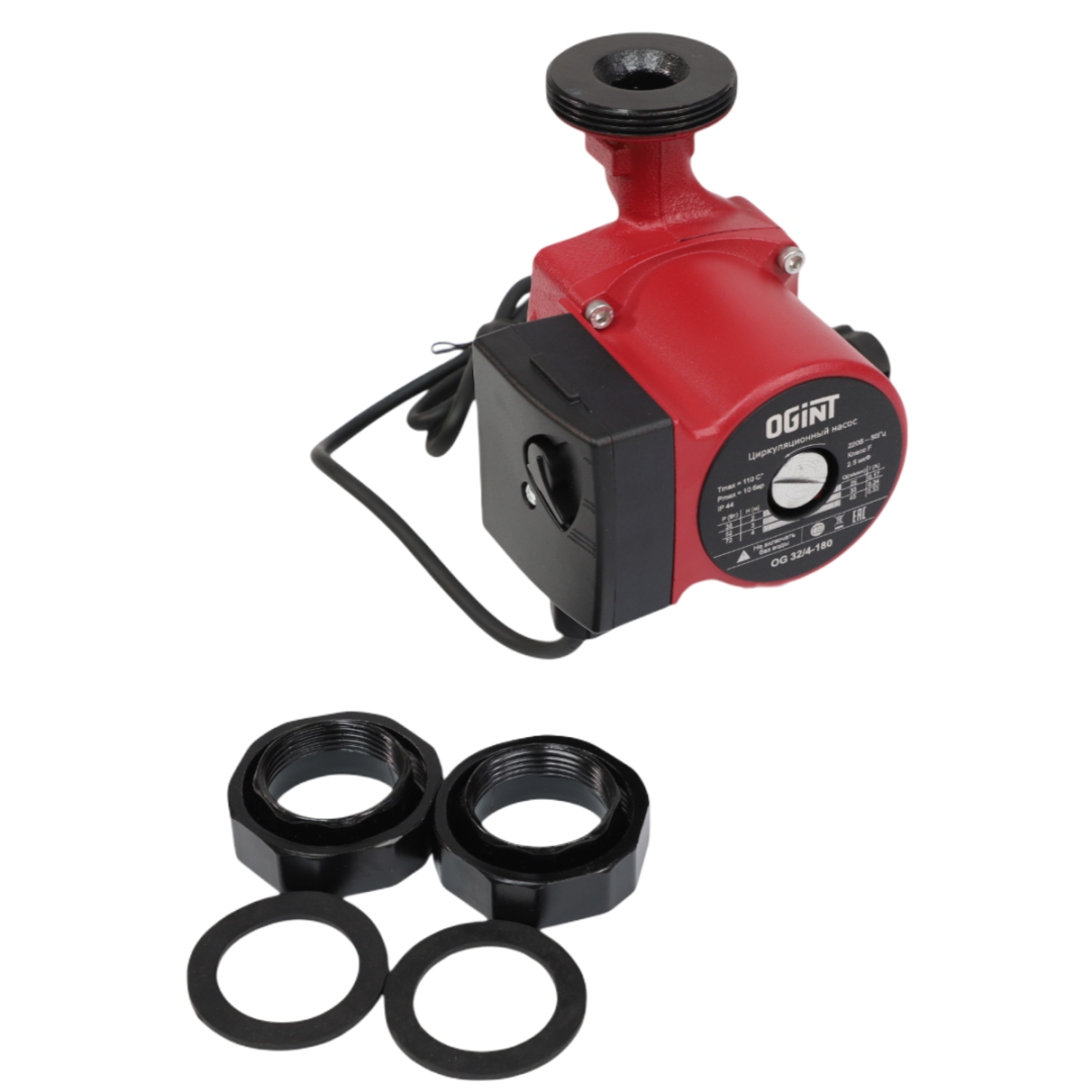 Насос циркуляционный с мокрым ротором OG 32/4-180 PN10 1х220В/50 Гц Ogint 215-1513