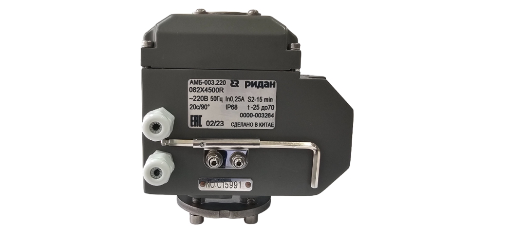 Ридан 082X4501R — Электропривод Ридан-АМБ-005.220 для ЗДМ DN65-80; 220 В 50 Гц