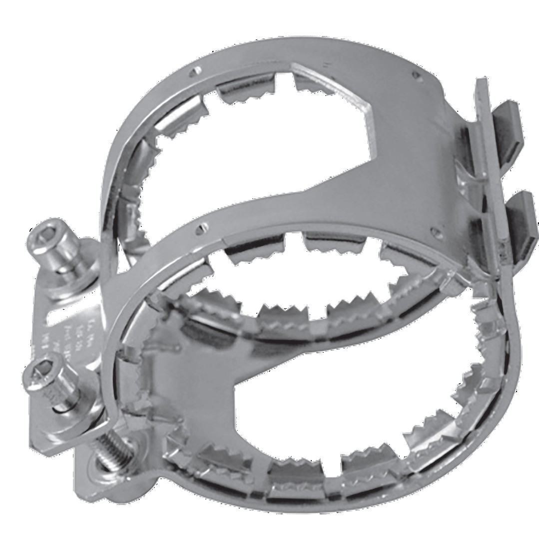 Хомут сталь SML Kombi Kralle Ду 50 усиливающий Contec NR-405050 013-2258