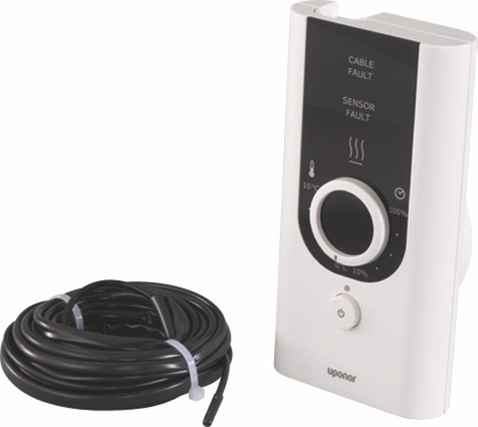 Блок управления Ecoflex Supra Plus с датчиком температуры, Uponor 1120123