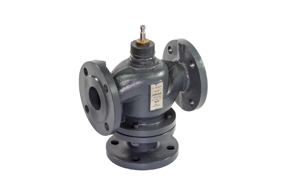 Ридан 065Z3361R — Клапан регулирующий фланцевый VF-3R PN16, DN65, Kvs 55, трехходовой, седельный Ду 65 мм