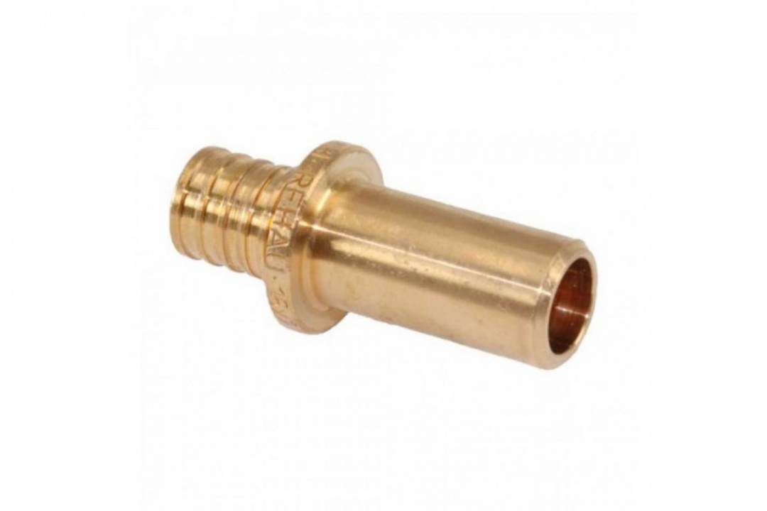 Муфта переходная для PE-X бронза Дн 16х15 под пайку RAUTITAN RX+ Rehau 14562731001 Ду 16 мм