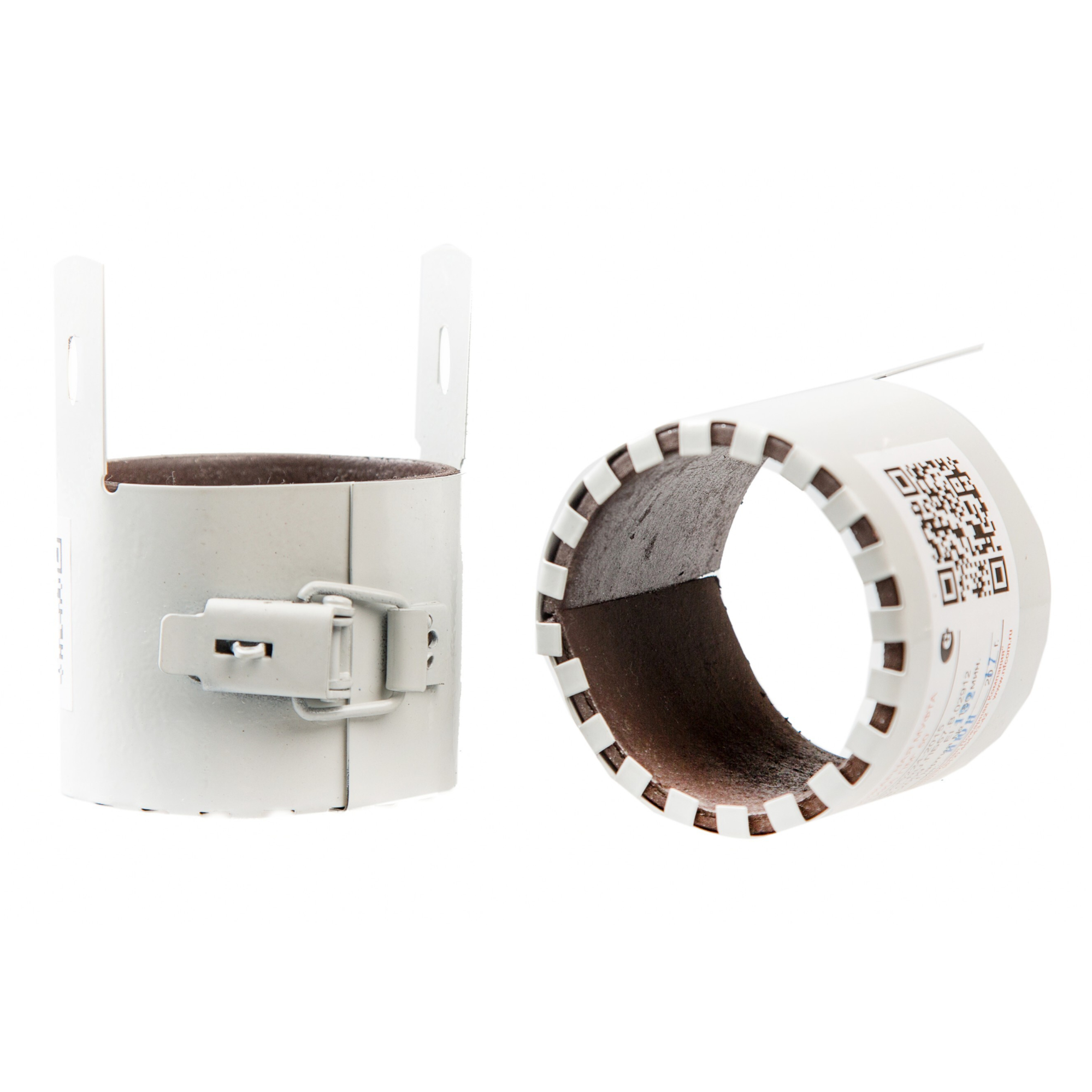 Муфта противопожарная сталь Дн 110 с замком Балтика-ПМ белая Балтика-01 016-4352