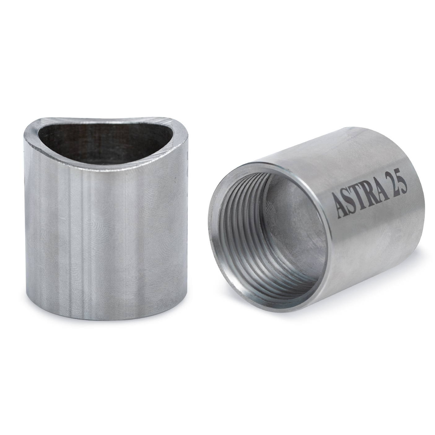 Муфта спринклерная приварная сталь Ду 25 1" L=38 мм с фрезеровкой ASTRA 016-4174