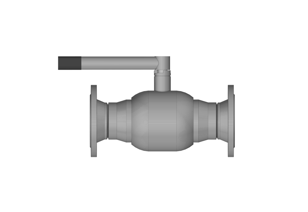 Ридан 065N1951R — RJIP Premium Кран шаровой FB FF DN150, PN25, H (фланцевый, с рукояткой, полнопроходной) Ду 150 мм