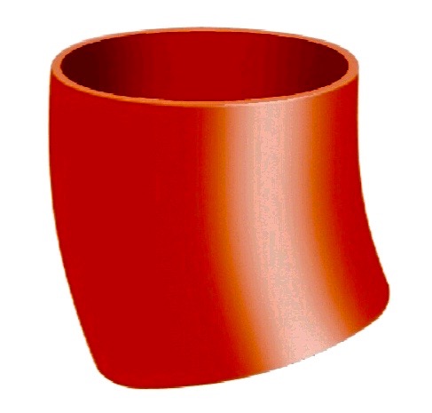 Duker Отвод чугунный SML DN 70х15 гр. 661064