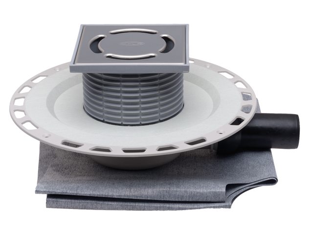 Трап с горизонтальным выпуском HL90PrD Ду DN40 мм