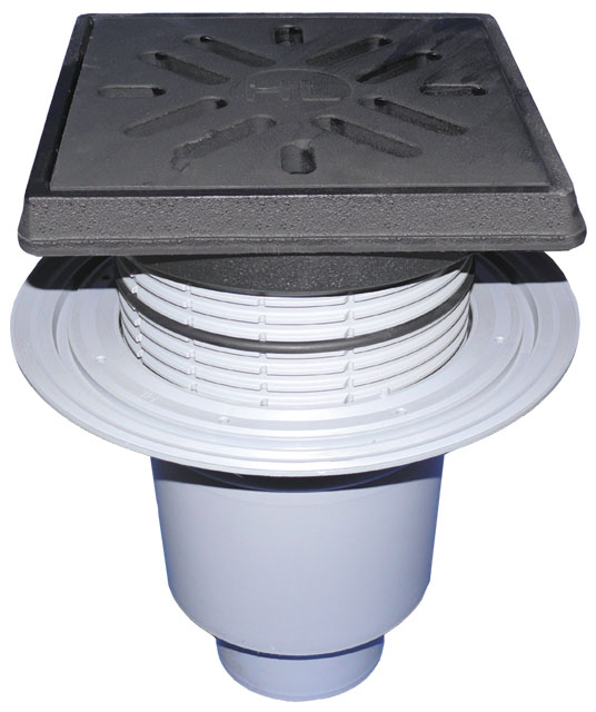 Дворовый трап HL616.1/5 Ду DN160 мм