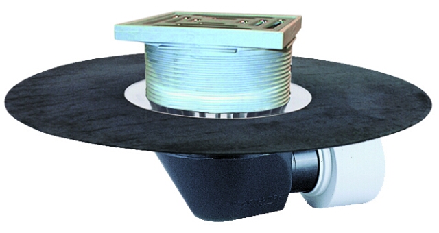 Кровельная воронка HL64BH Ду DN75/110 мм