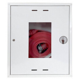 Шкаф пожарный навесной открытый ШПК 310 НОБ универсальный с замком 650х540х230 белый ФАЭКС 016-1469