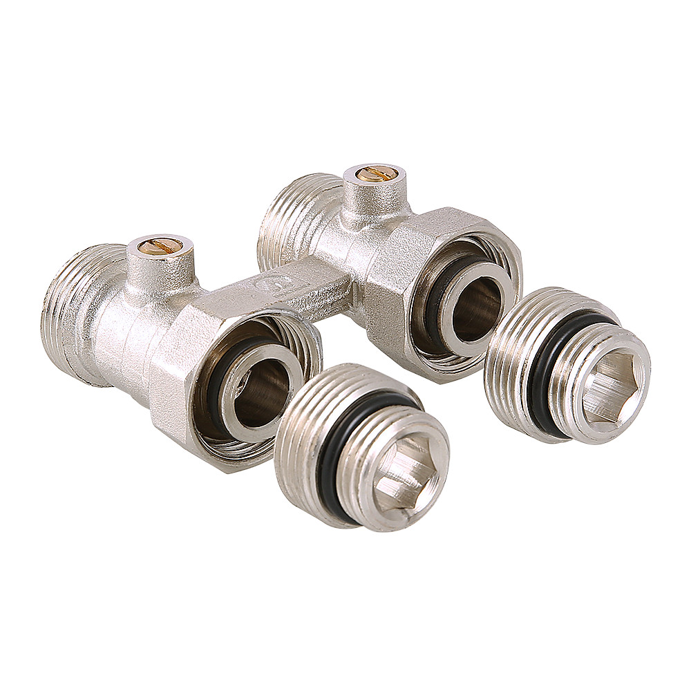 Узел для нижнего подключения радиатора (комплект) VALTEC VT.345K.N.E04