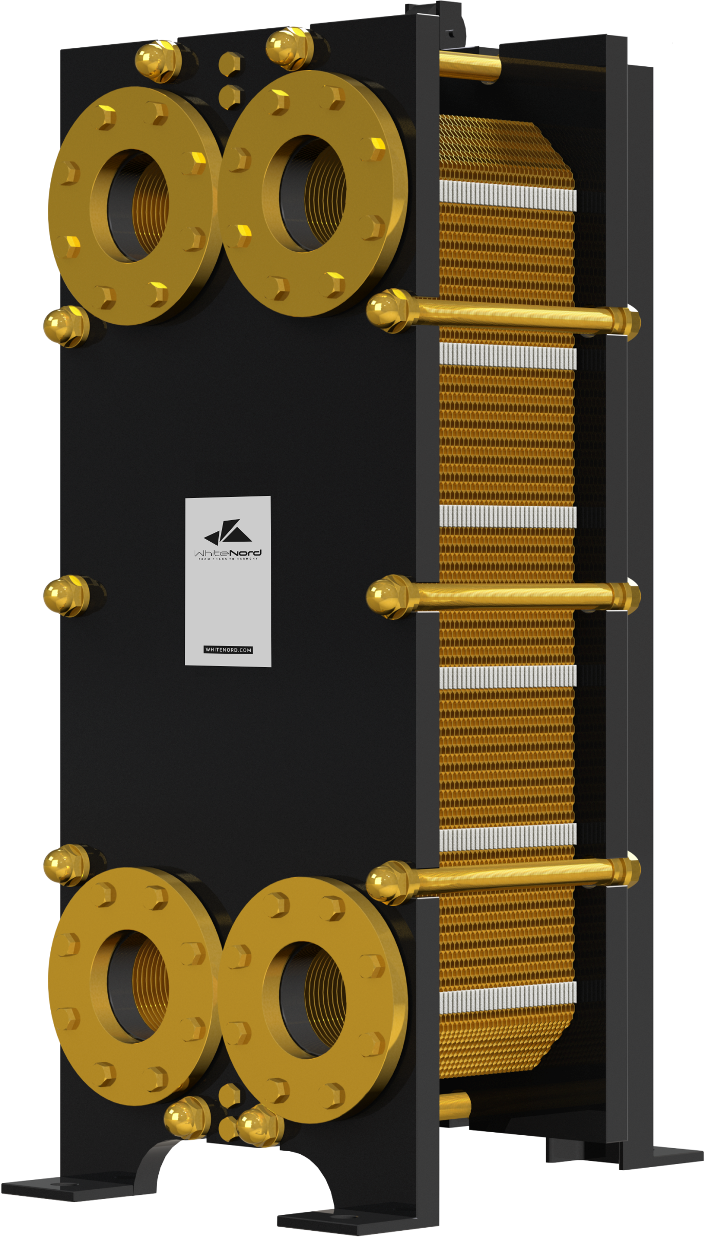 Теплообменник WhiteNord (ДУ 100) - аналог Funke FP205 Ду 100 мм мм